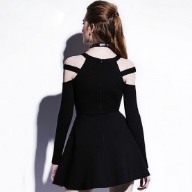robe gothique noire